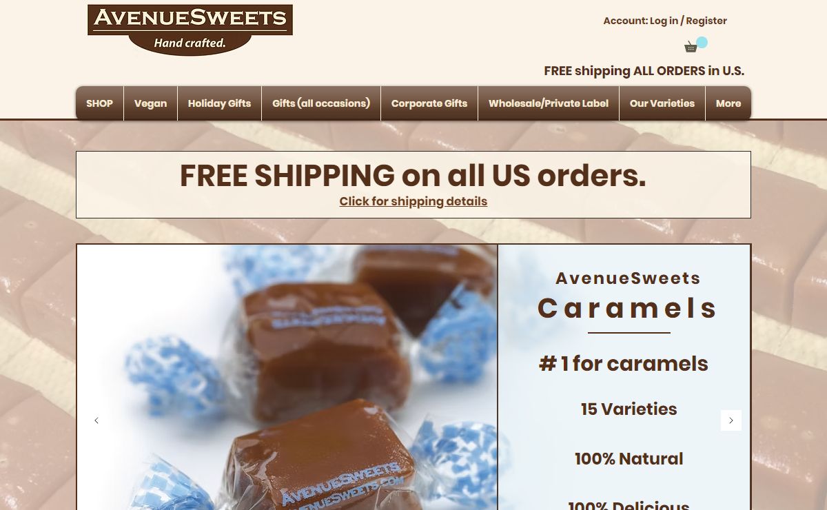 Caramel | AvenueSweets