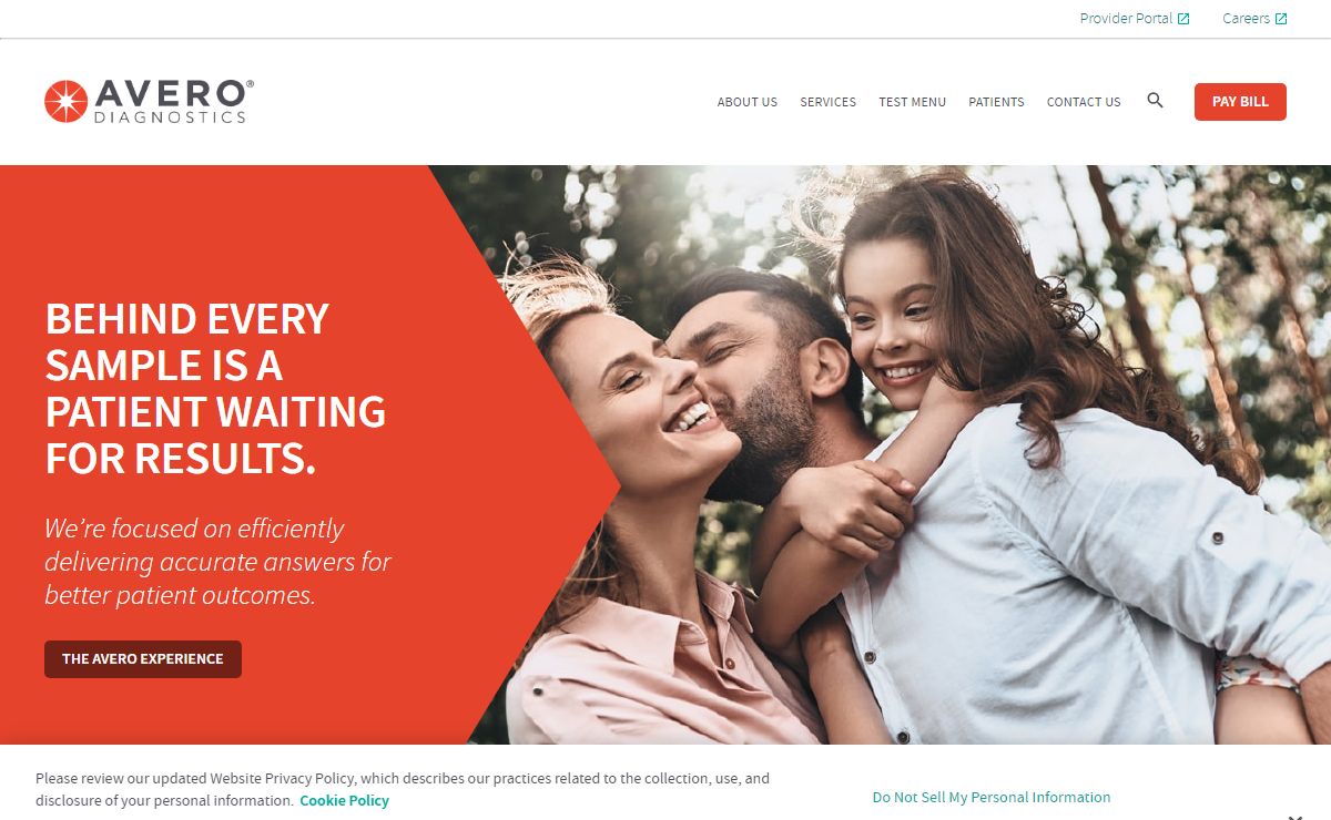 Home - Avero Diagnostics