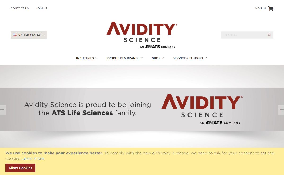 Welcome to Avidity Science