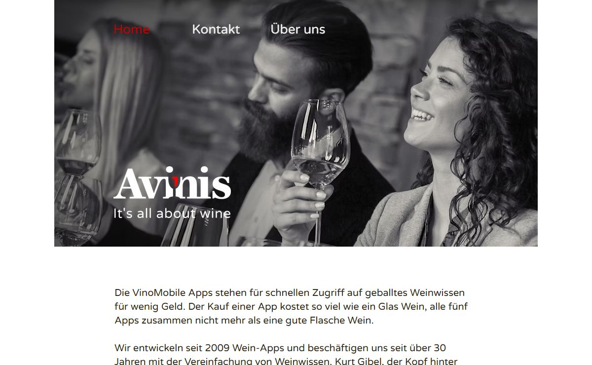 Avinis GmbH | VinoMobile Apps über Wein