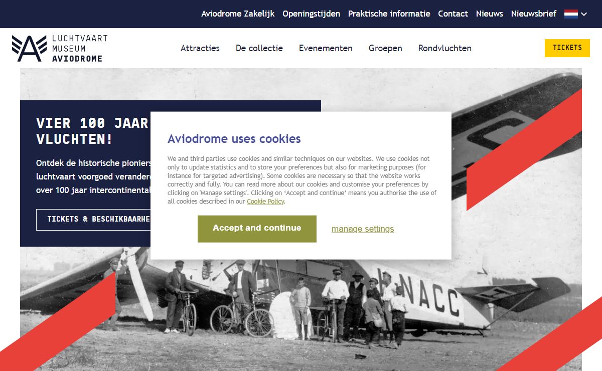Kijk omhoog, ontdek meer | Luchtvaartmuseum Aviodrome