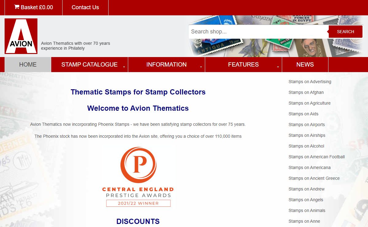 Avion Thematics | Buy Collectors Stamps