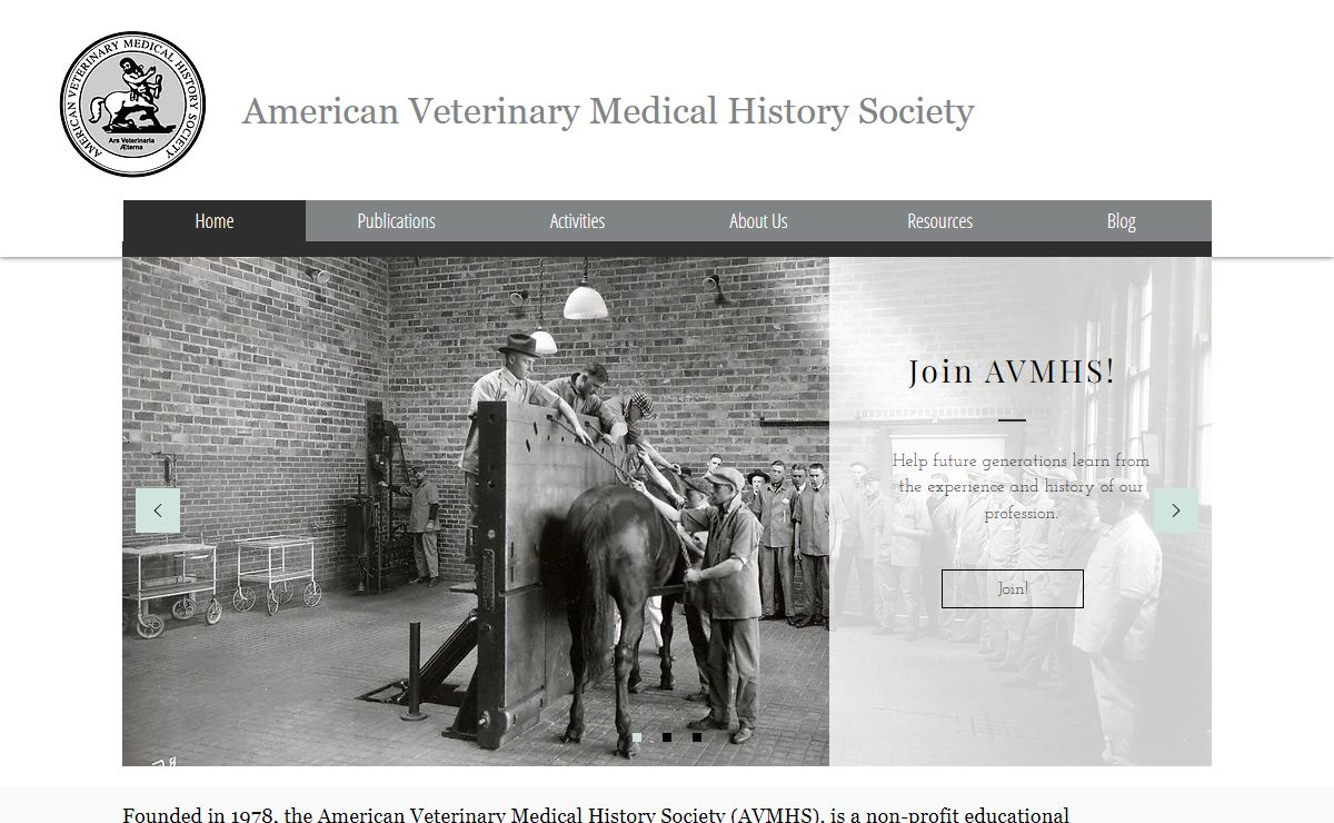 American Veterinary Medical History Society
