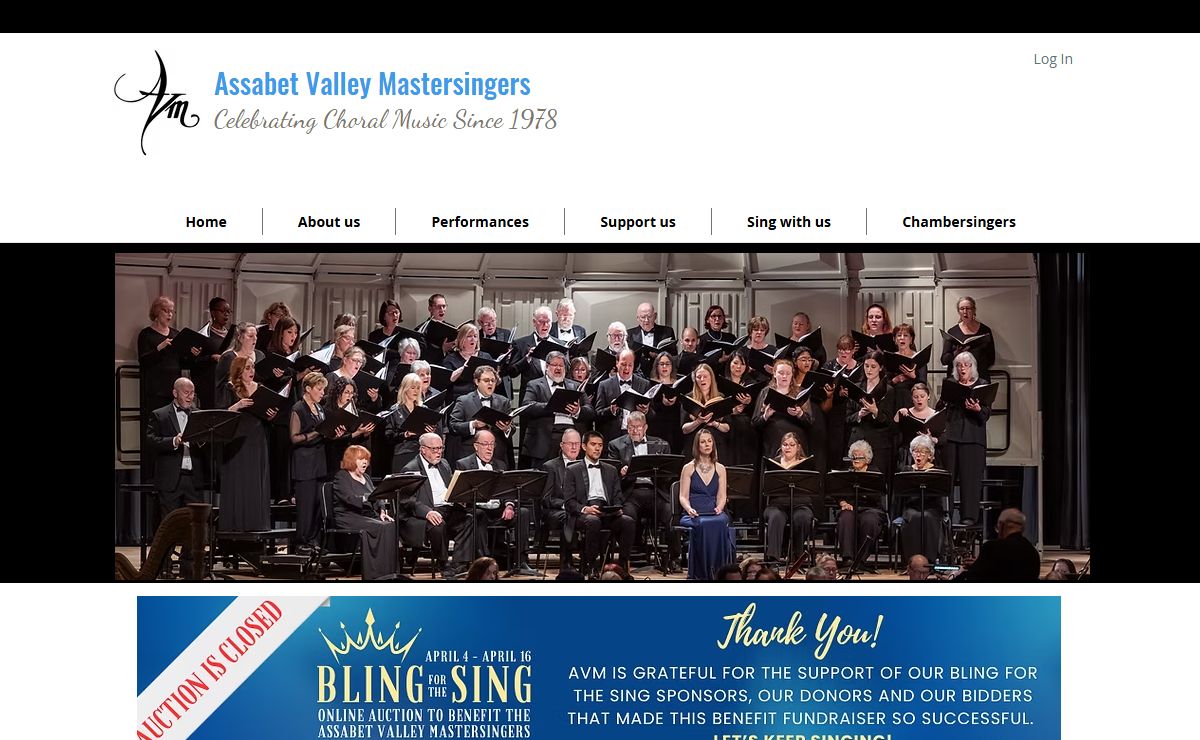 Assabet Valley Mastersingers | hear choir music in assabet valley | Shrewsbury, MA, USA