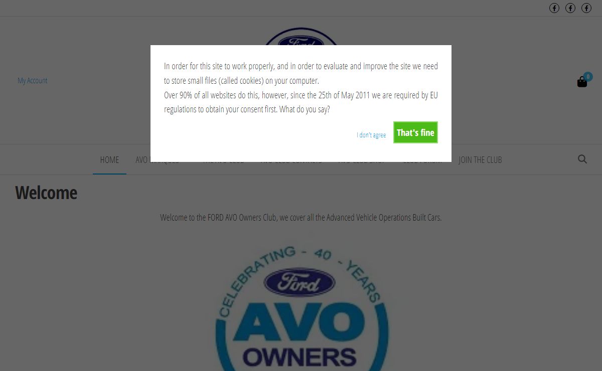 The Ford AVO Owners Club