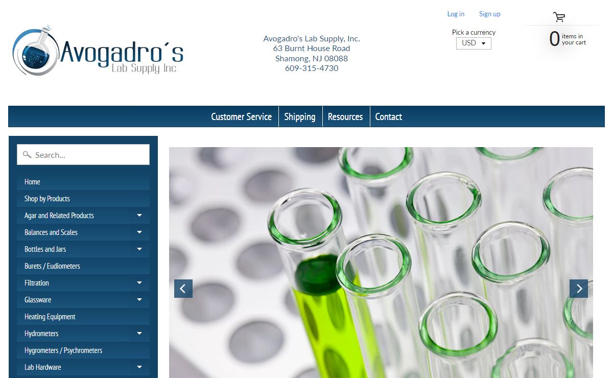 Avogadro's Lab Supply | Scientific Lab Supplies at Avogadros Lab Supply