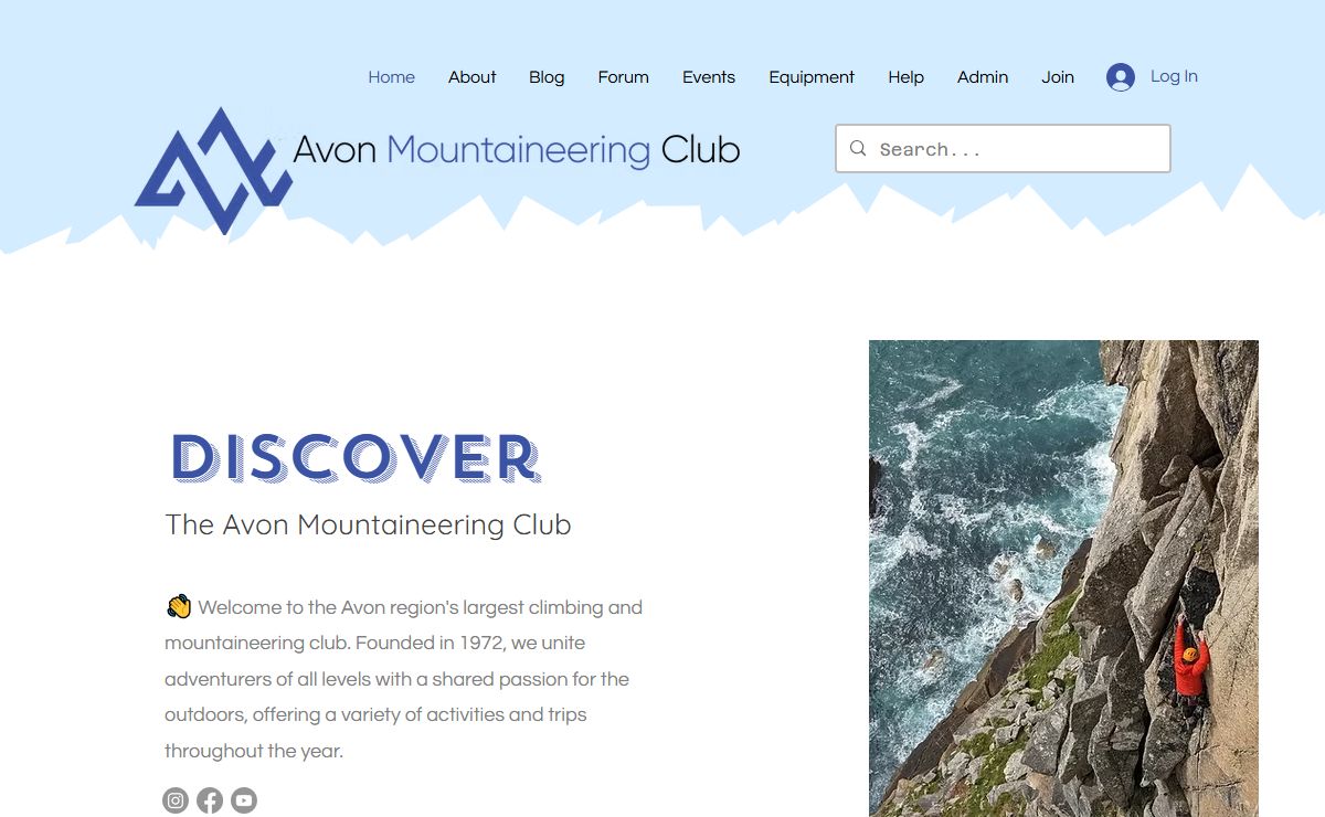 Home | Avon Mountaineering Club