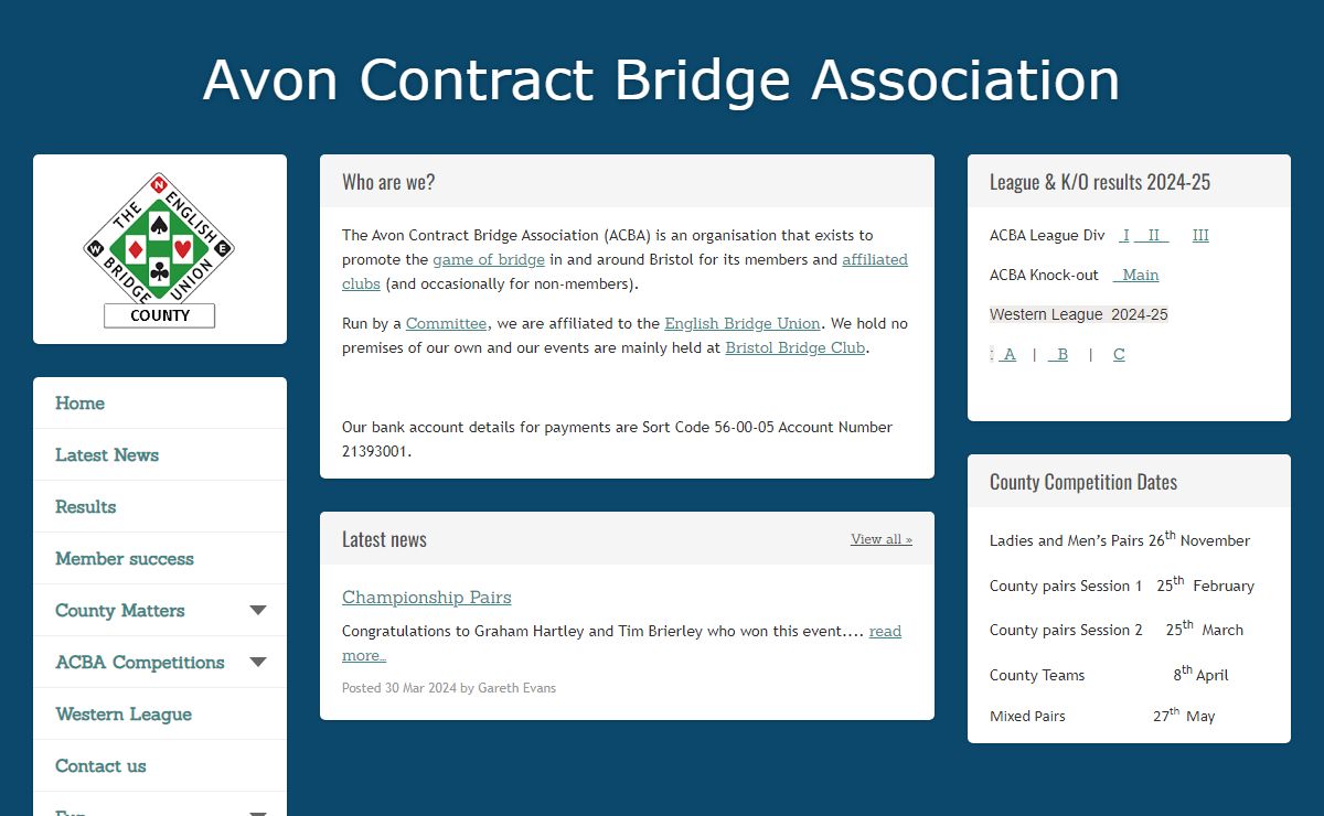 ACBA Home Page