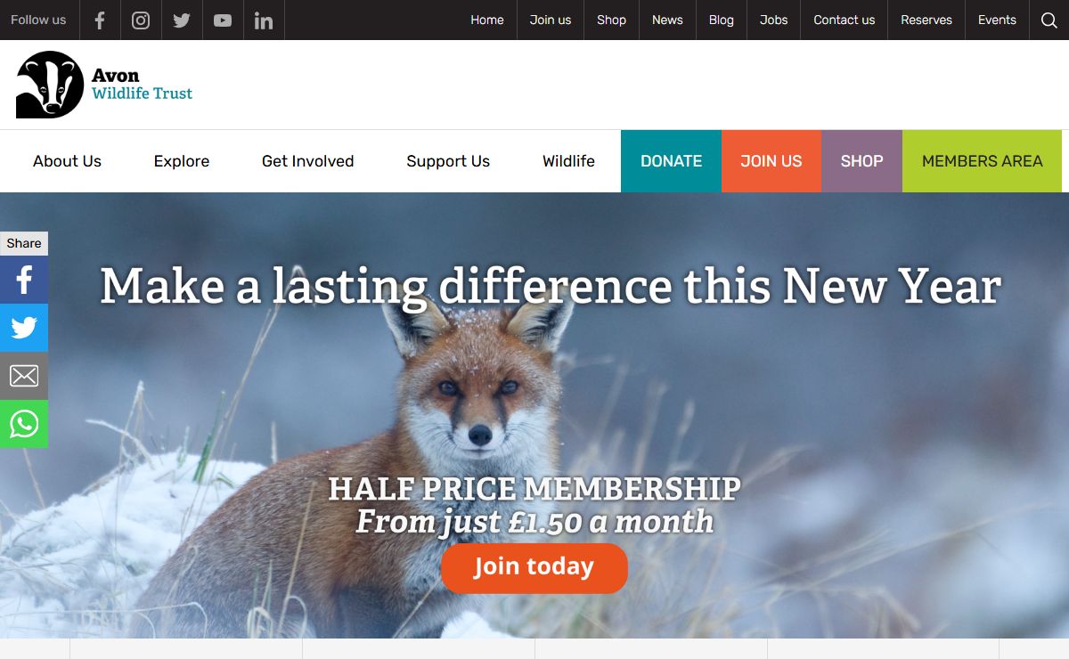 Homepage | Avon Wildlife Trust