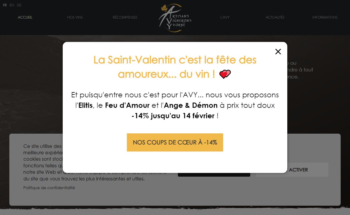Artisans Vignerons d'Yvorne - Vin suisse d'exception depuis 1902.