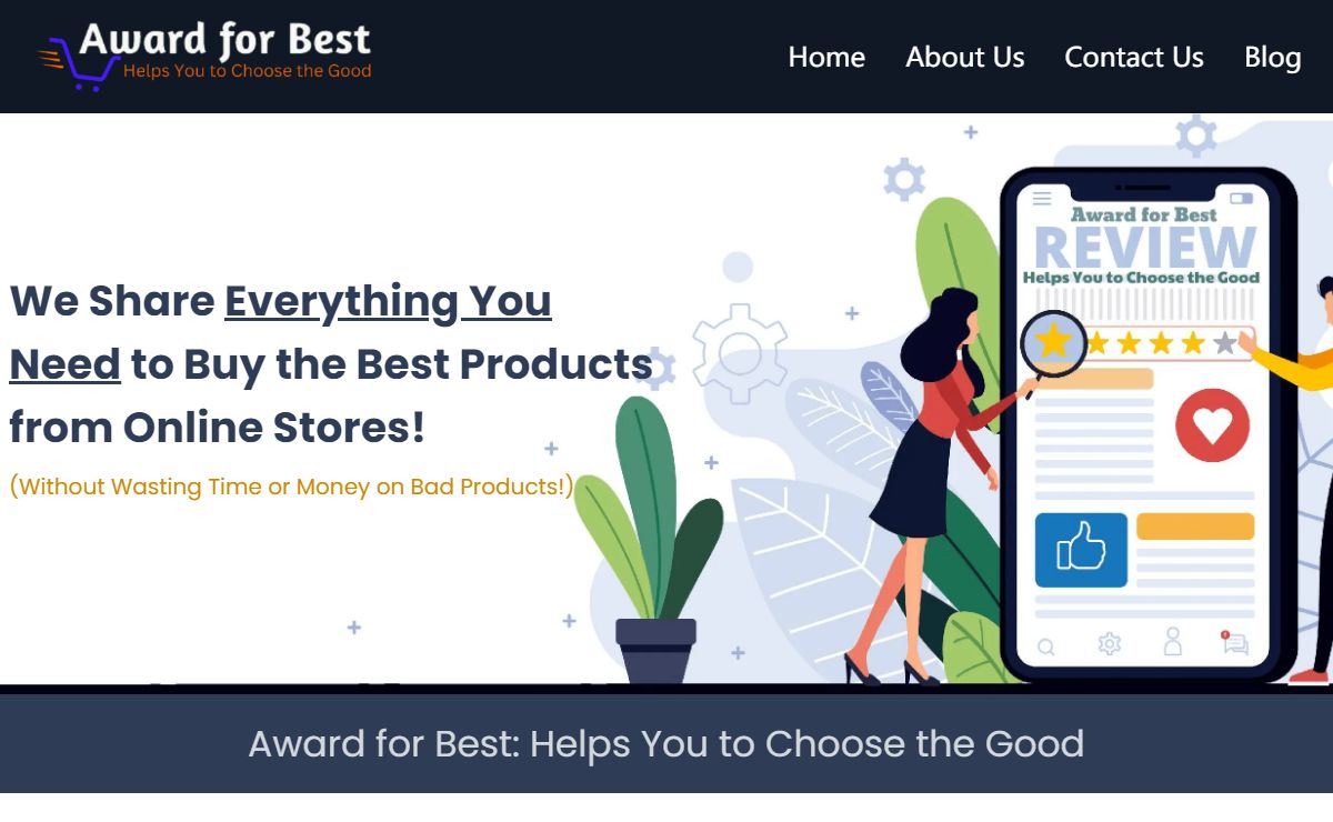 Award for Best: Helps You to Choose the Good