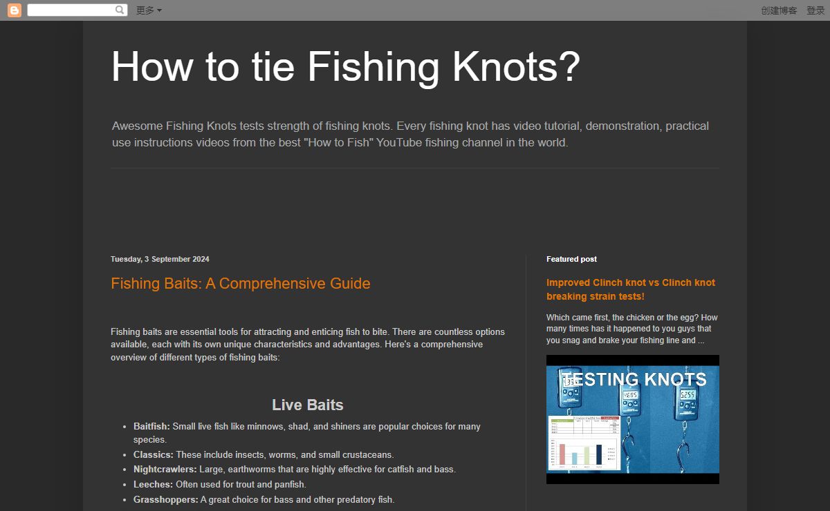 How to tie Fishing Knots?