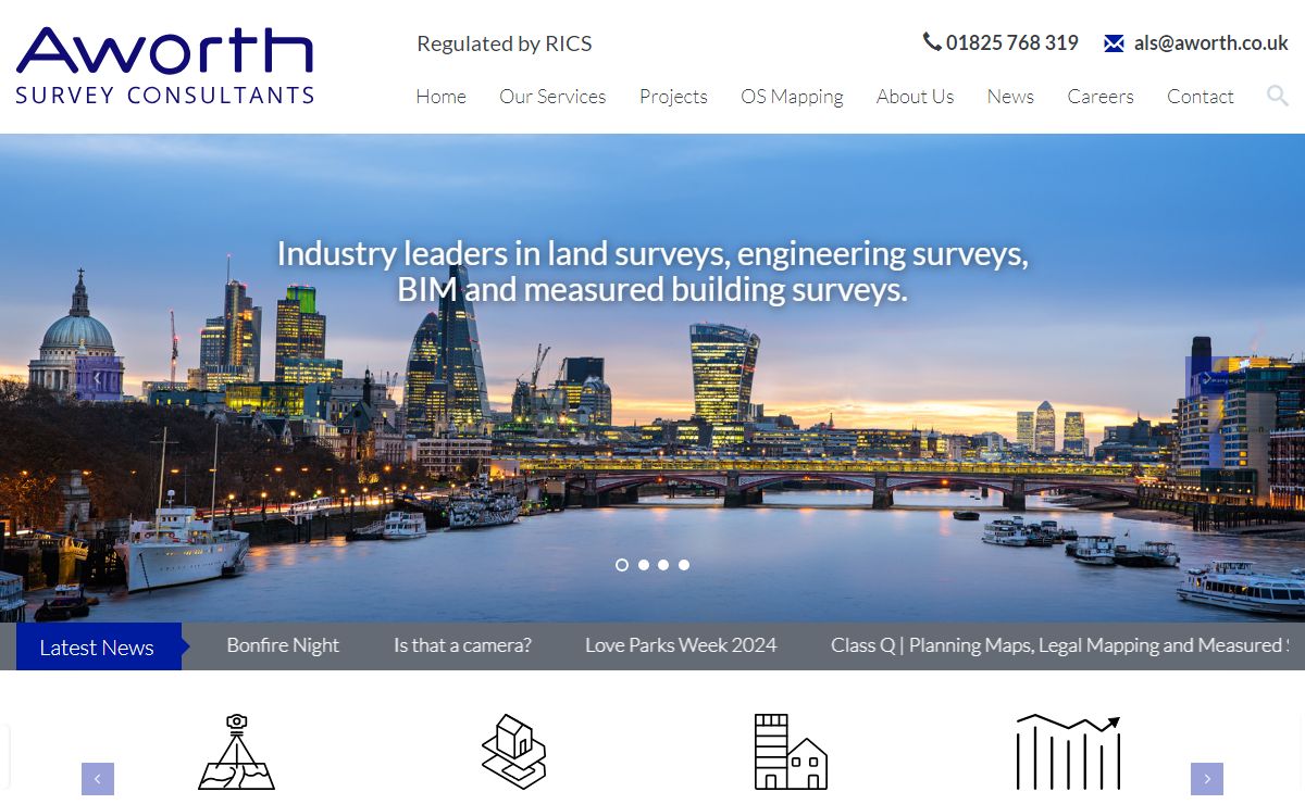 Aworth Survey Consultants | Industry leaders in land surveys, measured building surveys and engineering surveys