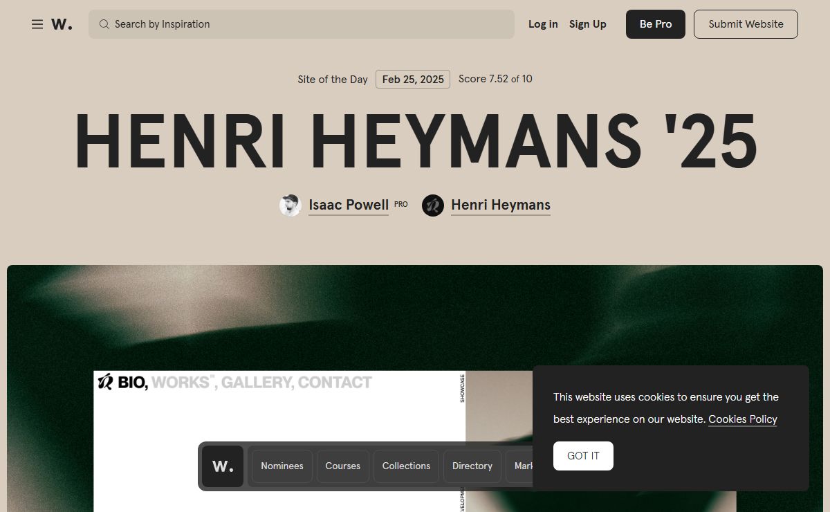 Awwwards - Website Awards - Best Web Design Trends