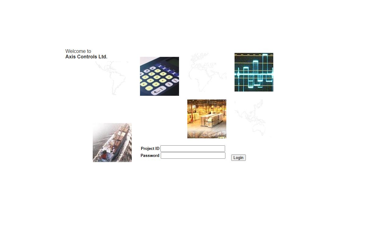 Axis Controls Ltd. Login.