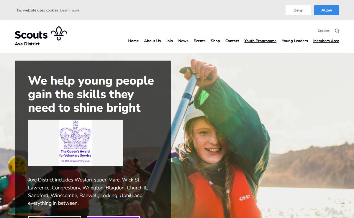 Axe District Scouts | Skills for Life