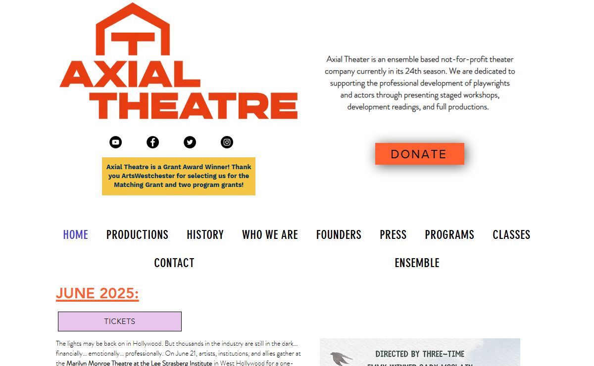 Playwrights | Axial Theatre