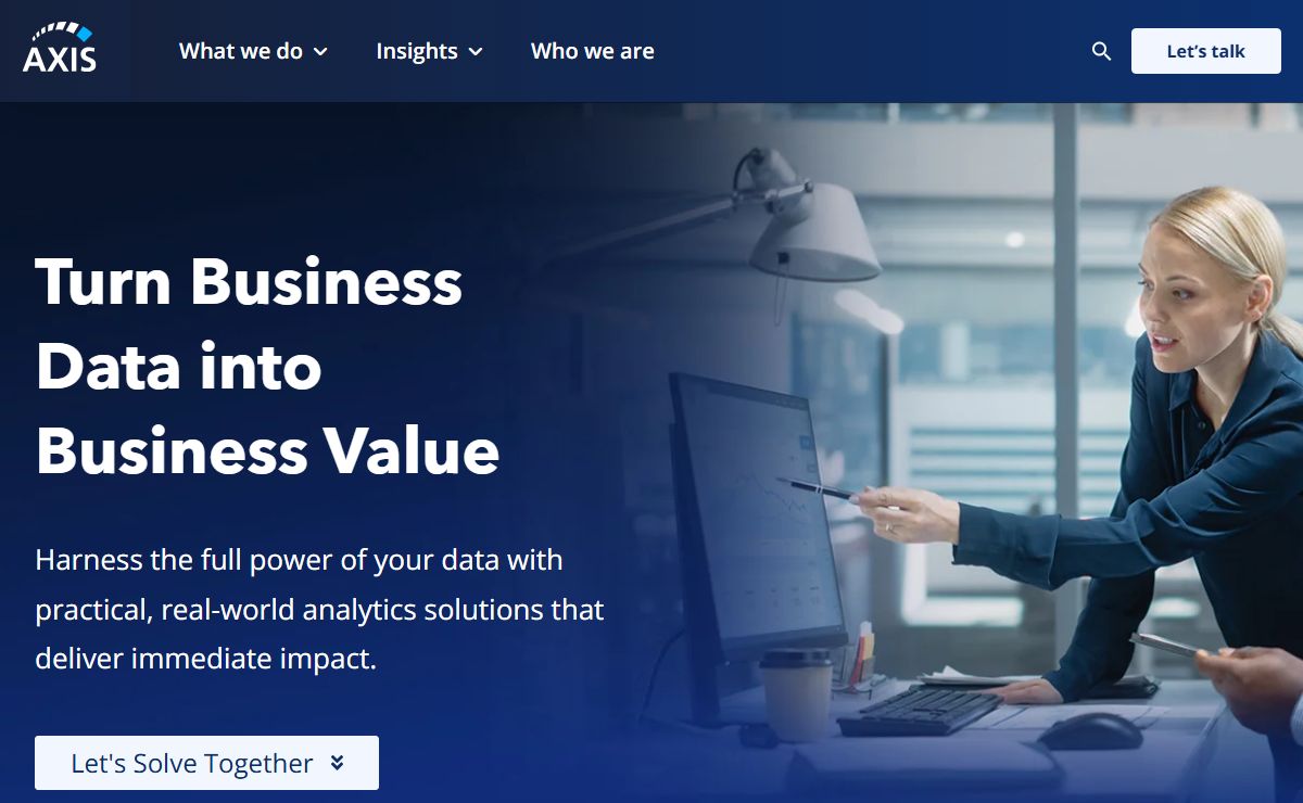 Axis Group - Turn Business Data Into Business Value