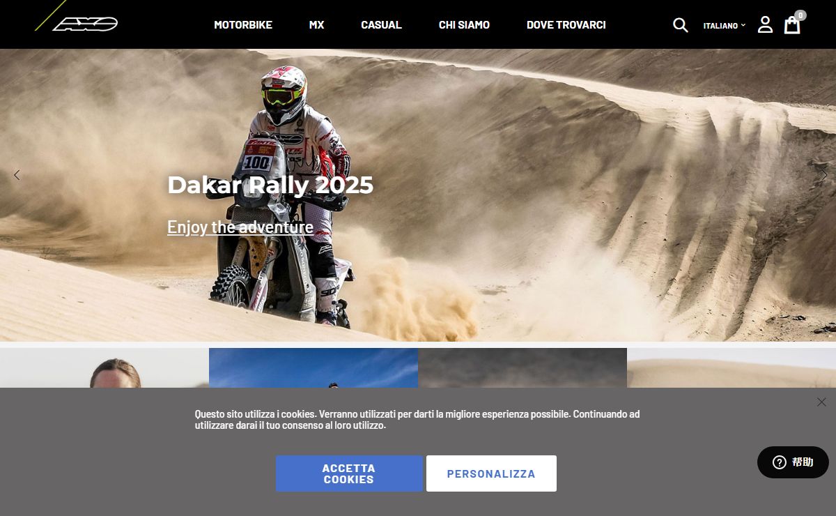 AXO: Abbigliamento e protezioni moto