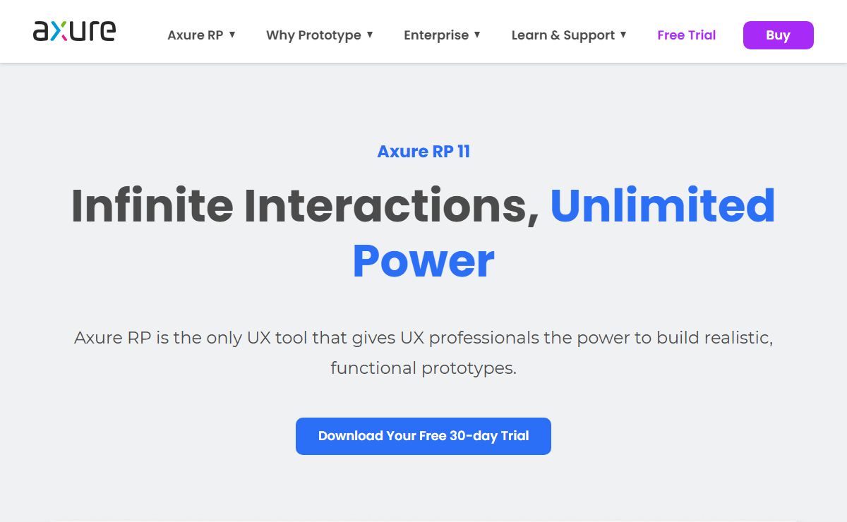 Axure RP - UX Prototypes, Specifications, and Diagrams in One Tool
