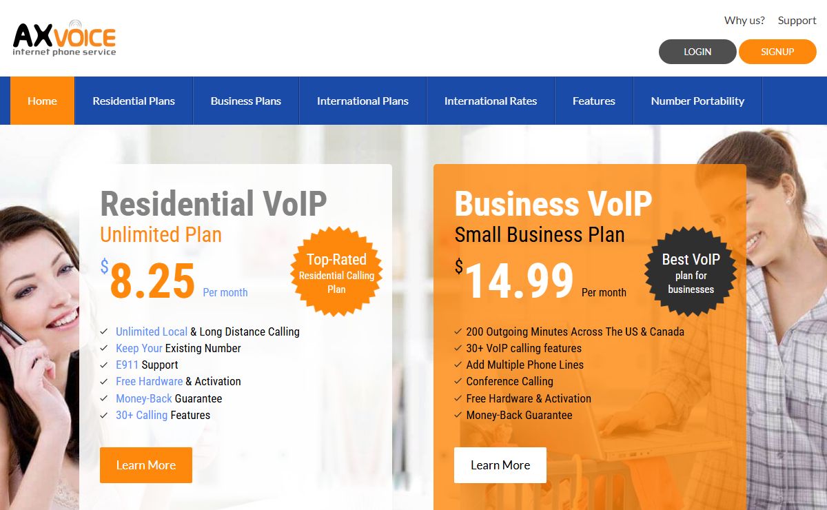 Internet Phone Service / VoIP Service Provider - Axvoice