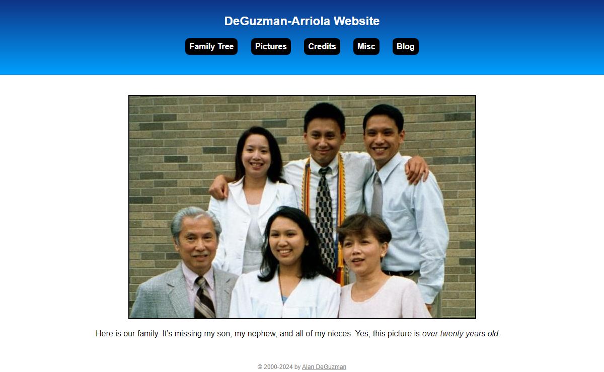 Homepage | DeGuzman-Arriola Website