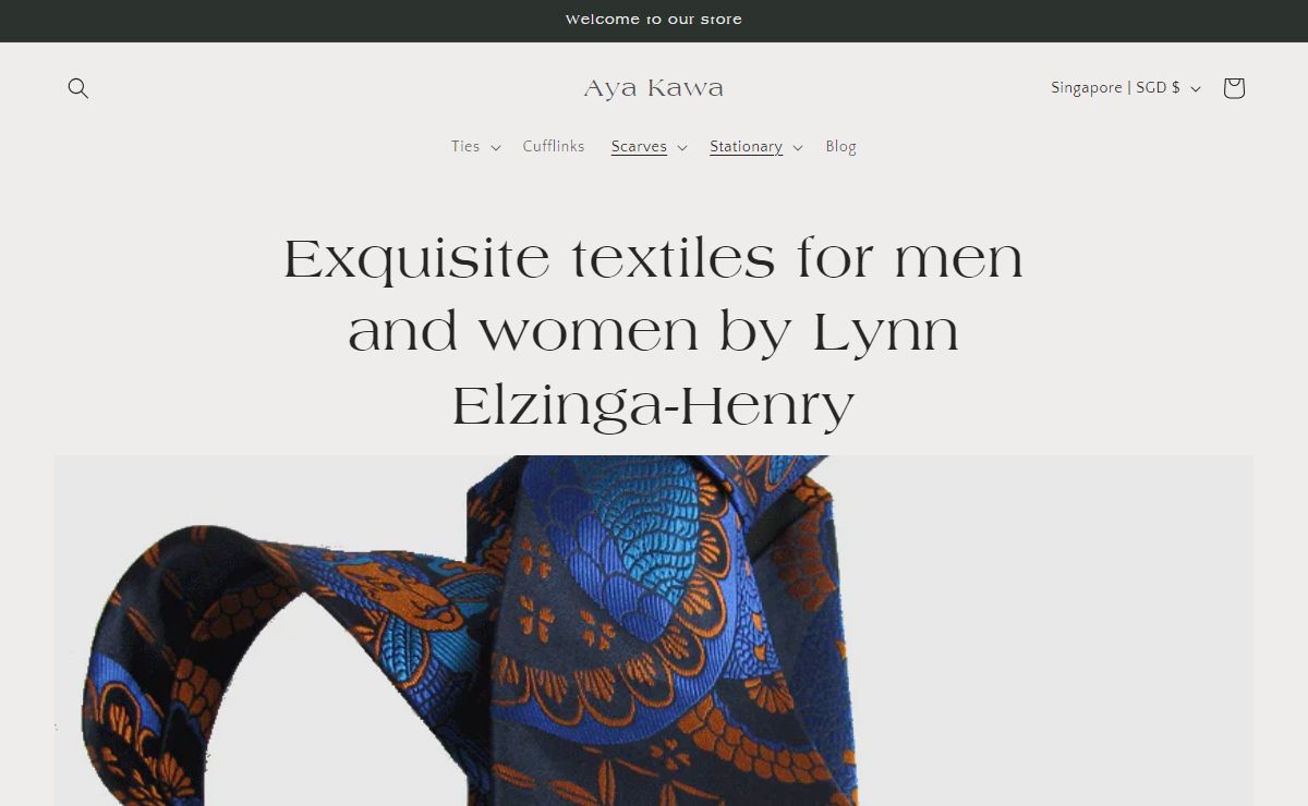 Buy Hand Made Mens Silk Ties, Pocket Squares & Cuff Links Melbourne, Australia – Aya Kawa