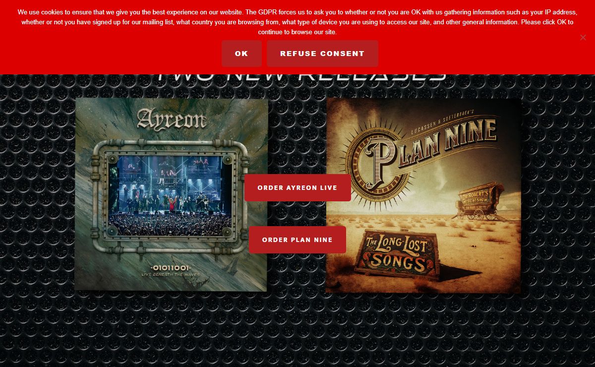 Arjen Lucassen – Arjen Lucassen official website. Home of Ayreon – Star One – The Gentle Storm – Ambeon – Guilt Machine