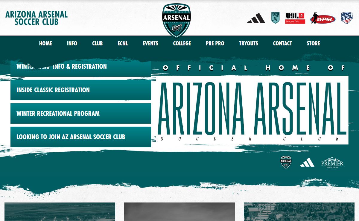 Arizona Arsenal Soccer Club | Home