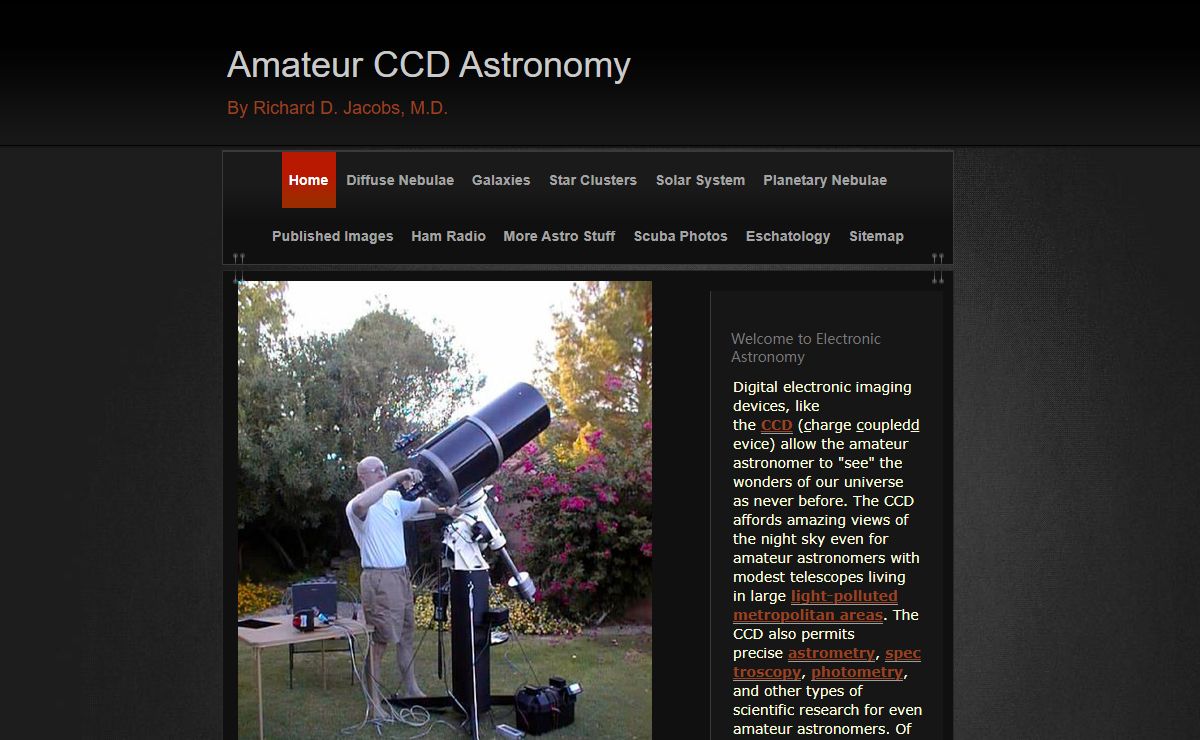 Home Page | Amateur CCD Astronomy