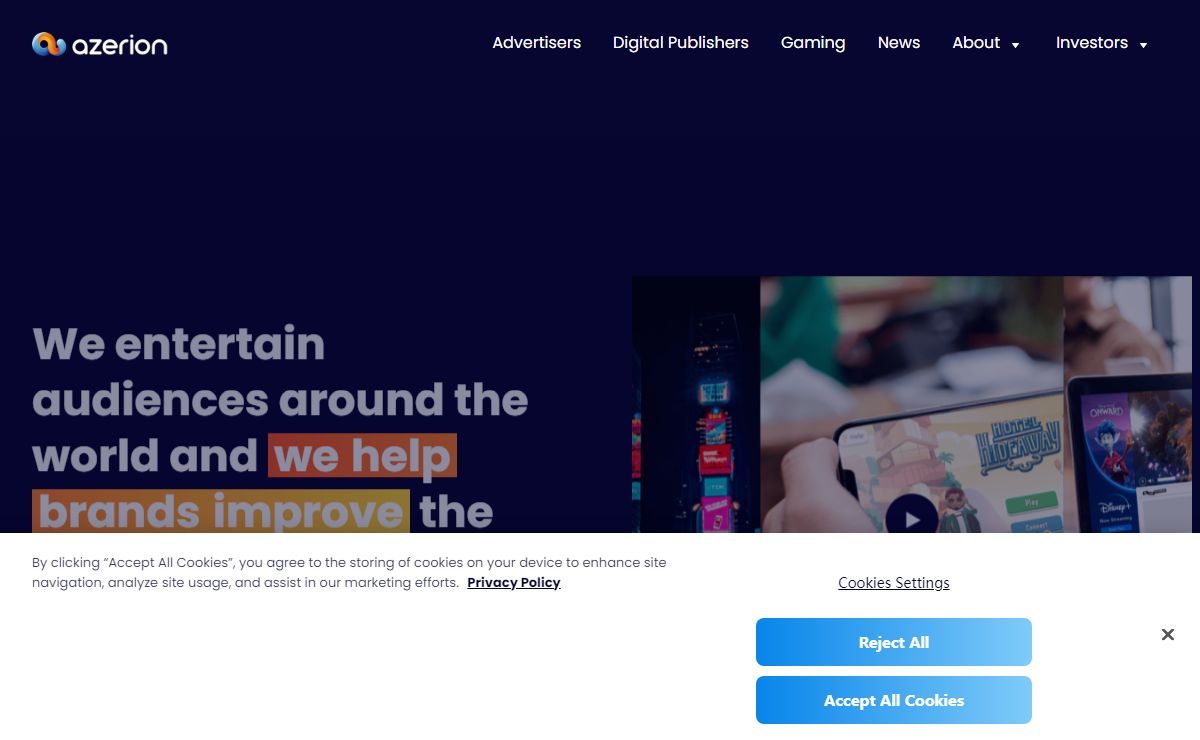 Azerion - Digital entertainment & media platform