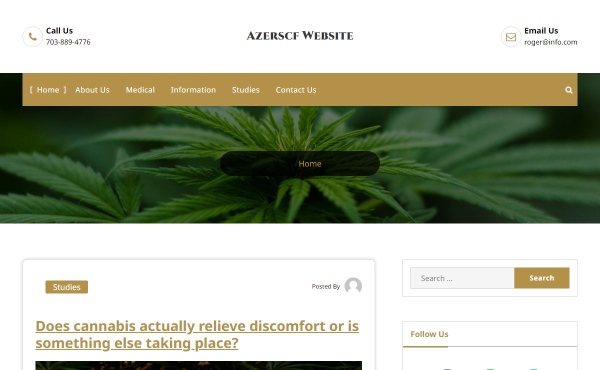 Azerscf Website -