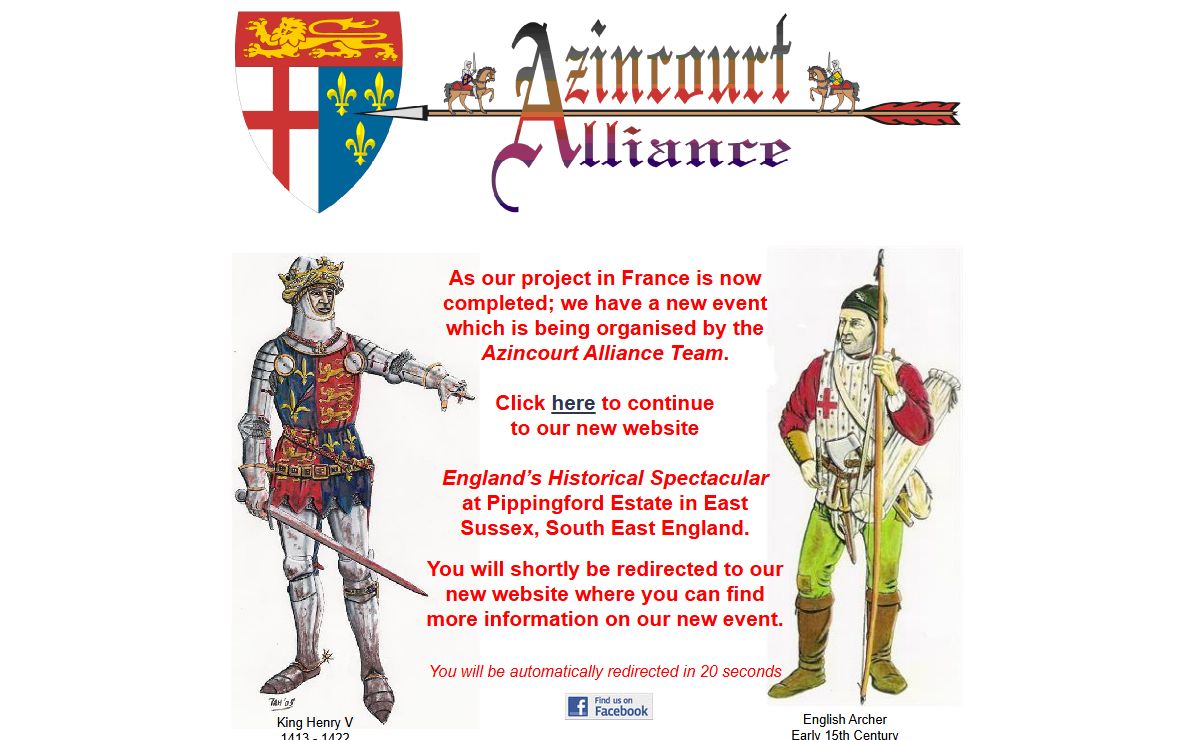 Azincourt Alliance Home Page | Archive