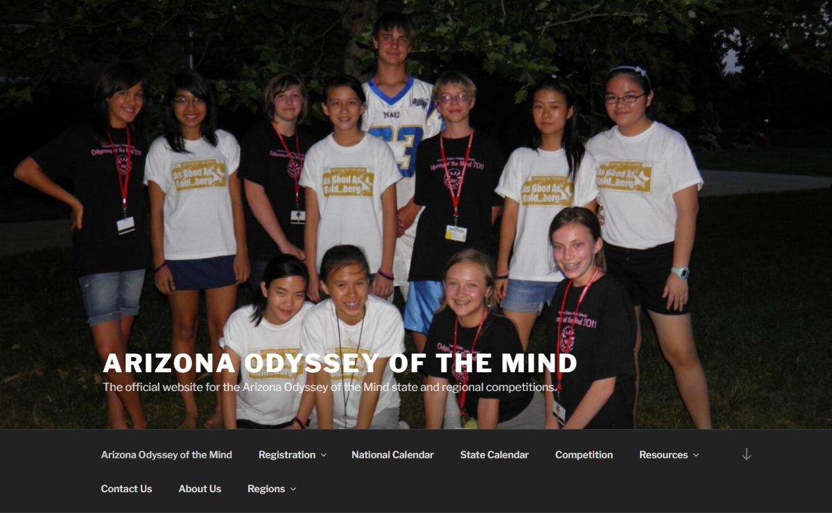 Arizona Odyssey of the Mind – The official website for the Arizona Odyssey of the Mind state and regional competitions.