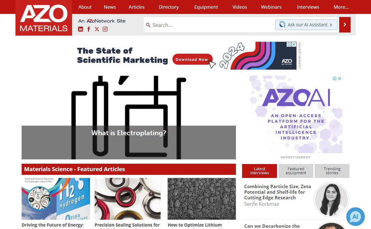 Material Science | News | Materials Engineering | News