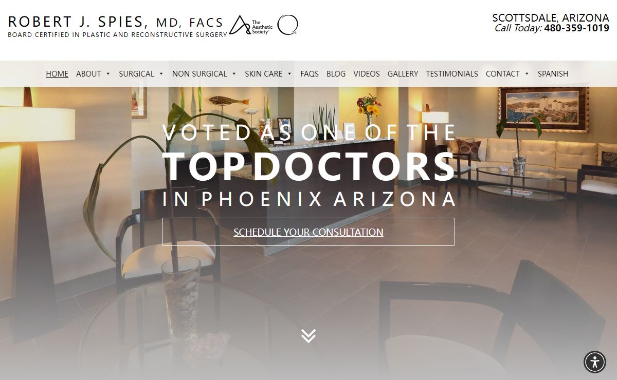 Robert J. Spies, MD, FACS | Scottsdale, AZ Plastic Surgeon