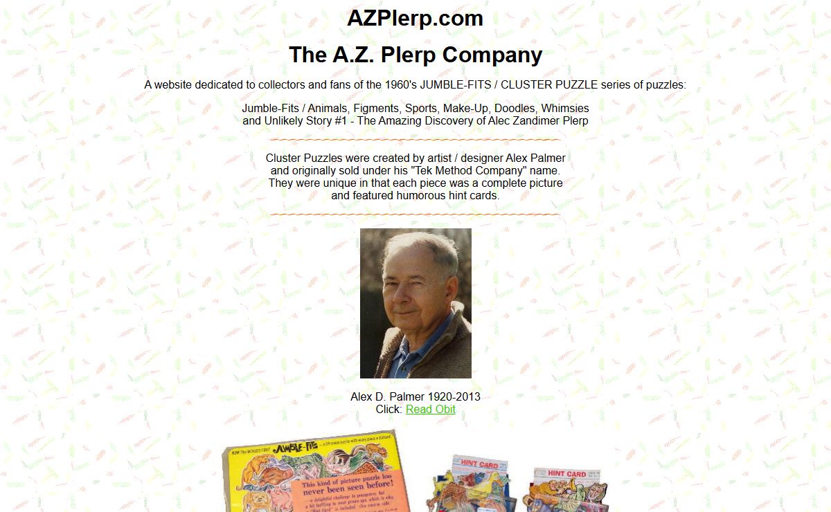 A.Z.PLERP Company Homepage