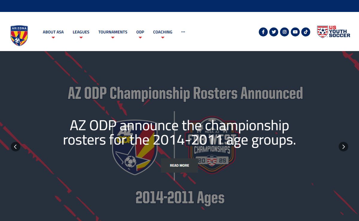 Homepage - Arizona Soccer Association