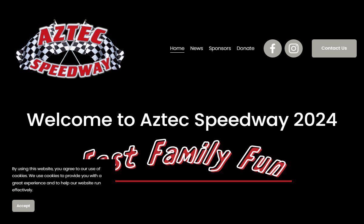 Aztec Speedway Race Track