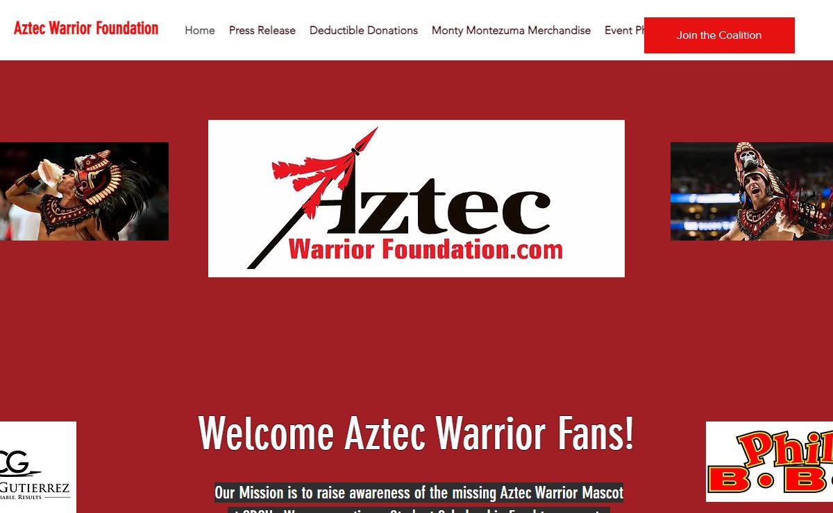 Save the Aztec Warrior | Aztec Warrior Foundation | San Diego