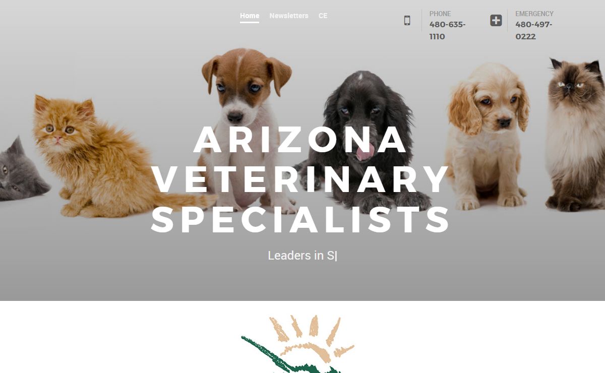 Arizona Veterinary Specialists - Veterinary Specialty Center - Gilbert, Arizona