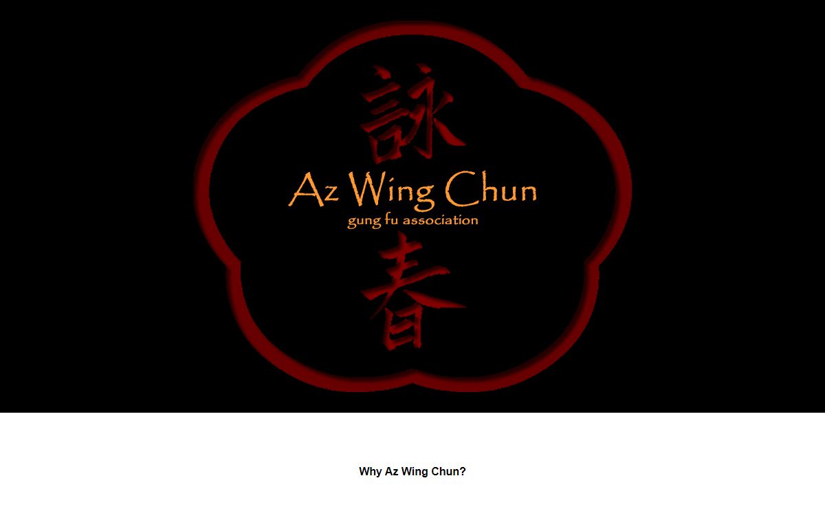 Az Wing Chun Gung Fu | Sifu Brian Tufts | Yip Man Lineage | Phoenix, Arizona