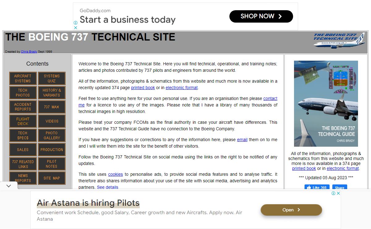 The Boeing 737 Technical Site - Home Page