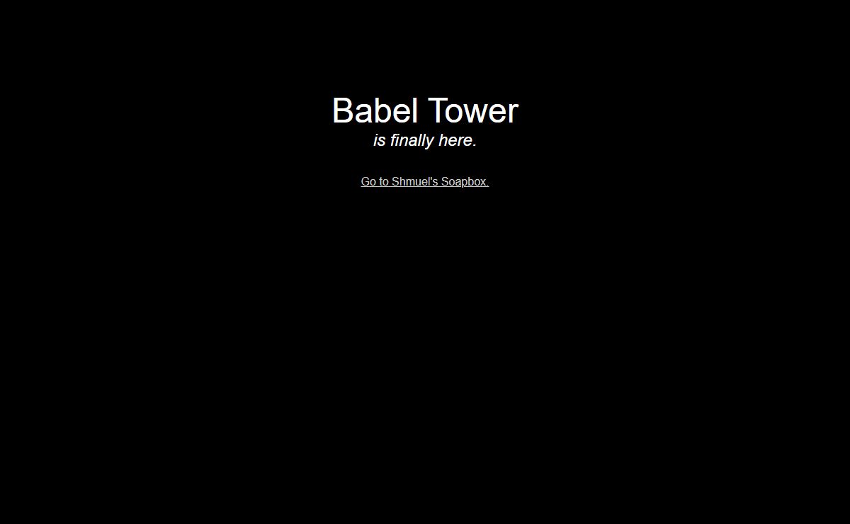 Babel Tower