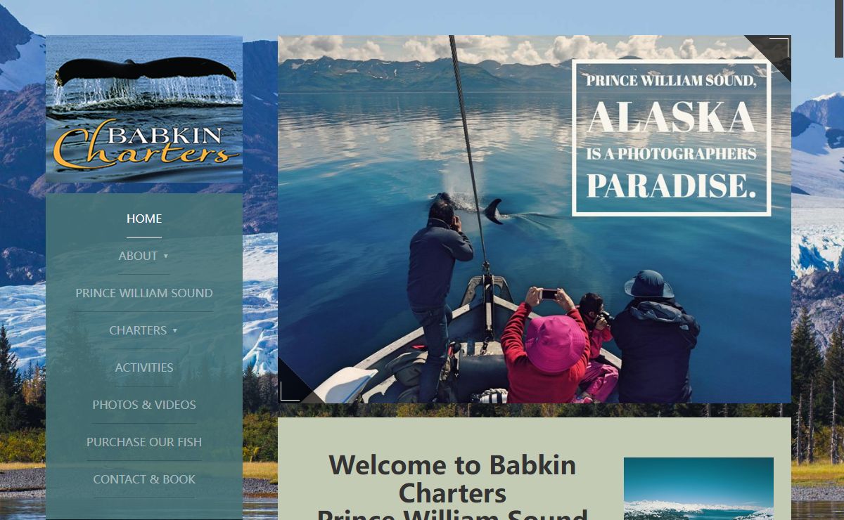 Cruises & Charters in Prince William Sound, Alaska | Babkin Charters