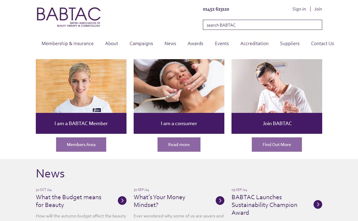 BABTAC - insurance and Membership Association for the Beauty Industry