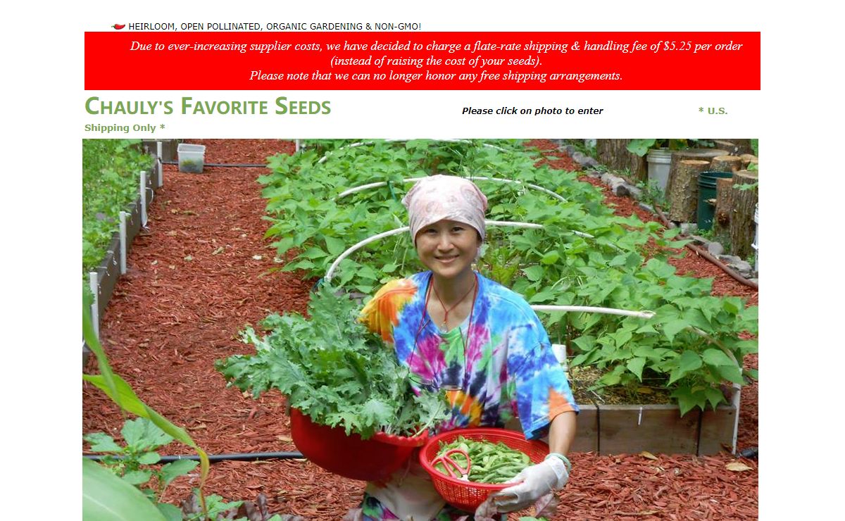 Welcome to Chauly's Favorite Seeds