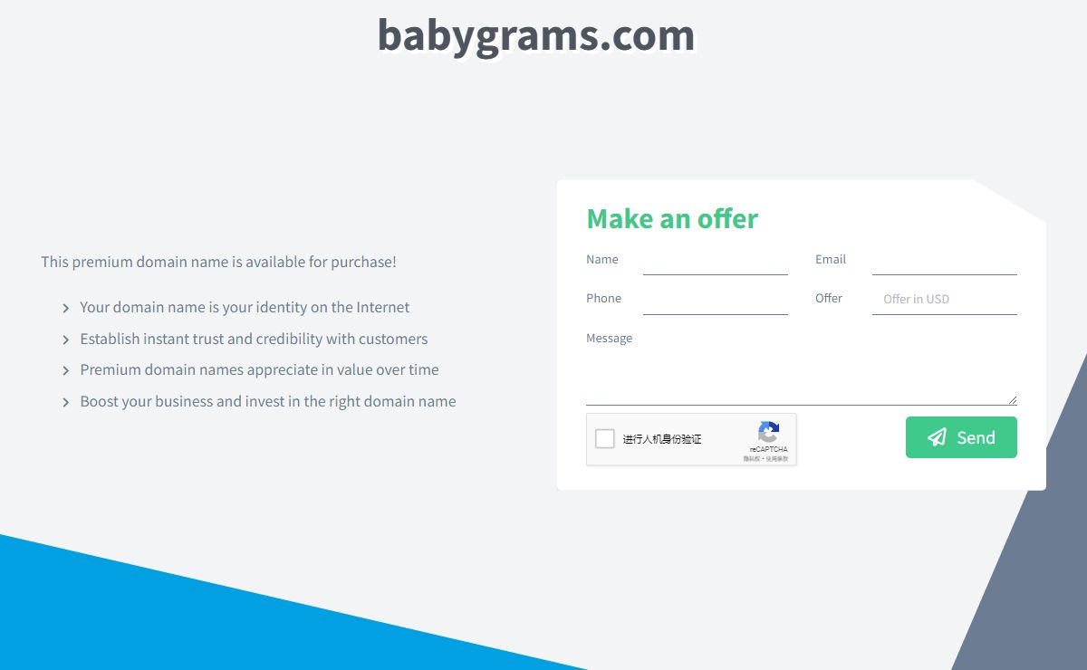 babygrams.com domain name is for sale. Inquire now.