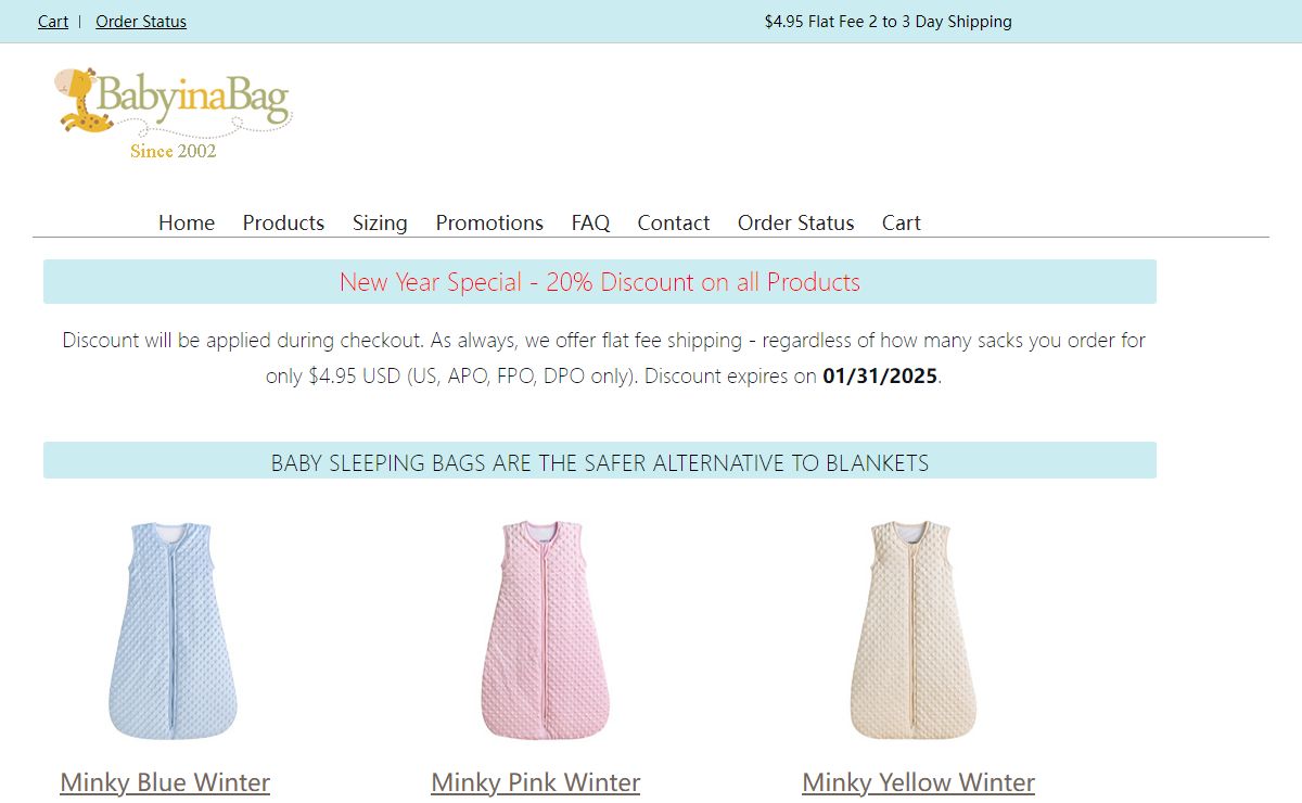 Baby sleeping bags, also called baby sleep sacks for infants and toddlers.