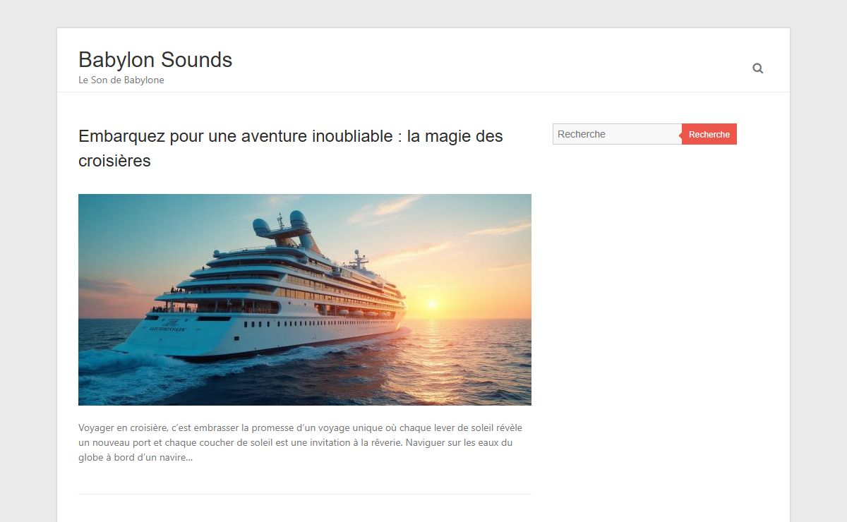 Babylon Sounds - Le Son de Babylone